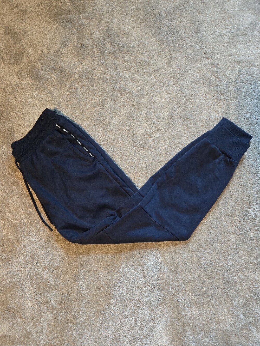 Hurley Men's Navy Blue Jogger Sweatpants